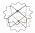 Photo de 12-cadres panier radiaire, Zander, diamètre 63 cm, inoxydable, Bild 1